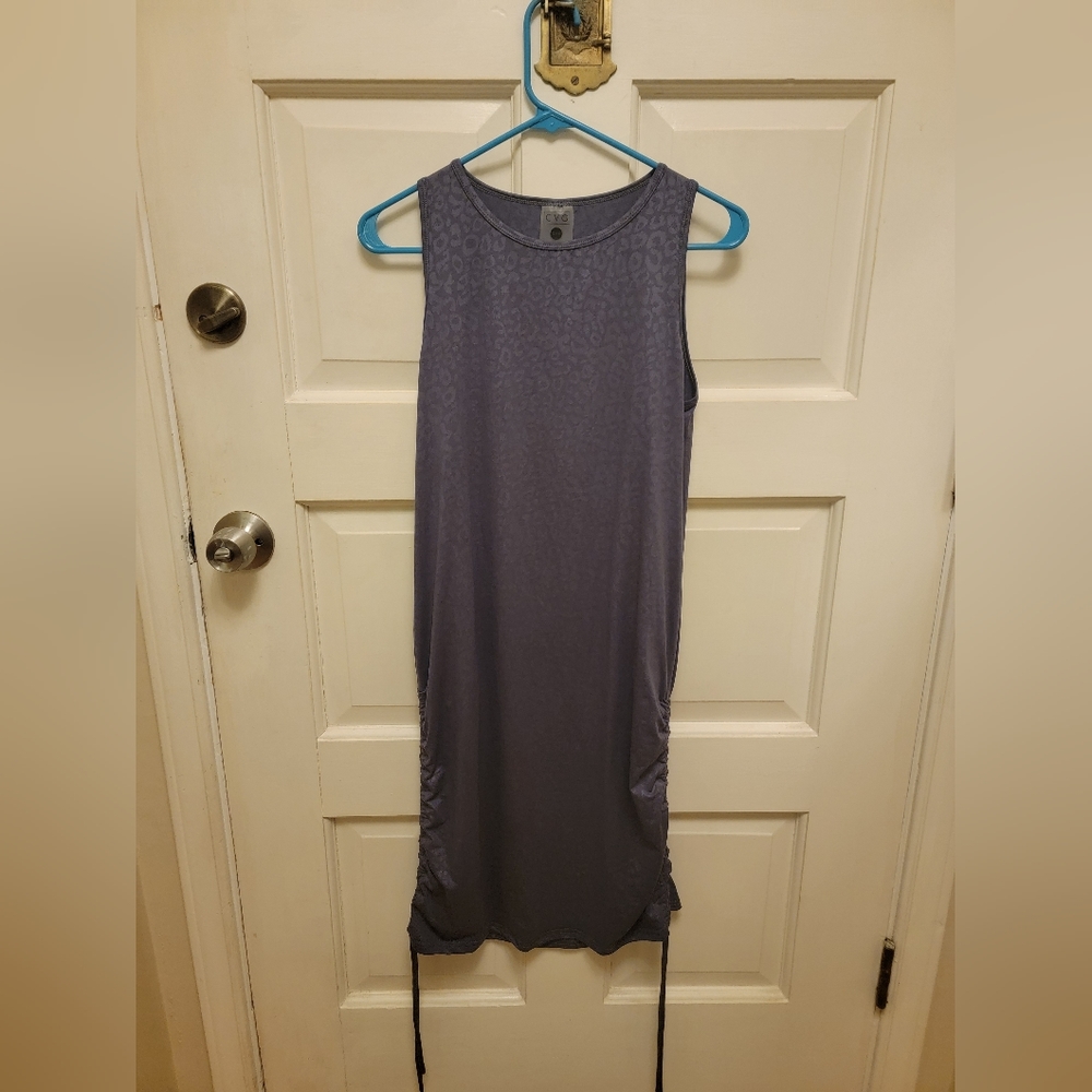 CVG Multiway Dress in Slate Leopard XS/S